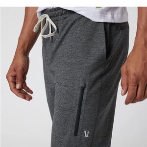 Vuori Mens Sunday Jogger Pants Gray Size Small
